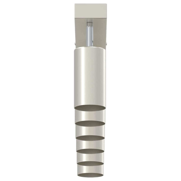 Nickel Deckenstrahler mit Spots