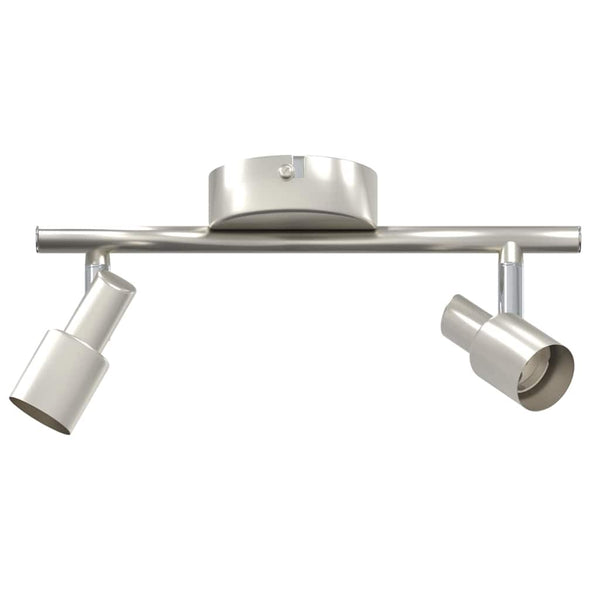 Nickel Deckenstrahler mit Spots