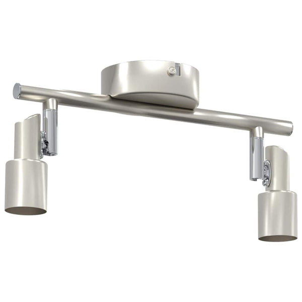 Nickel Deckenstrahler mit Spots