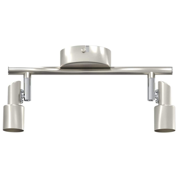 Nickel Deckenstrahler mit Spots