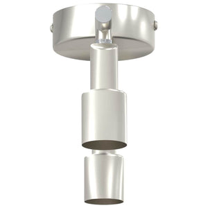 Nickel Deckenstrahler mit Spots