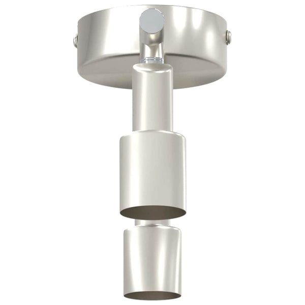 Nickel Deckenstrahler mit Spots