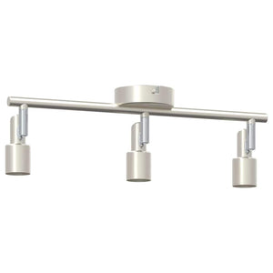Nickel Deckenstrahler mit 1 Spot