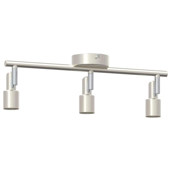 Nickel Deckenstrahler mit 1 Spot