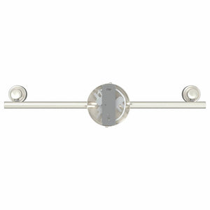 Nickel Deckenstrahler mit 1 Spot