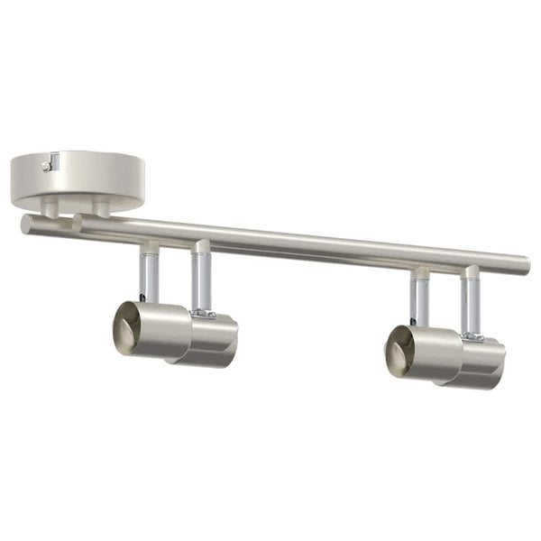 Nickel Deckenstrahler mit 4 Strahlern