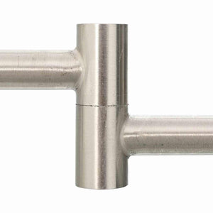 Deckenstrahler Nickel mit 4 Strahlern