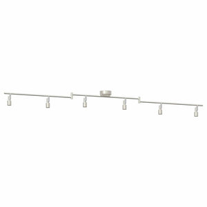 Deckenstrahler Nickel mit 4 Strahlern