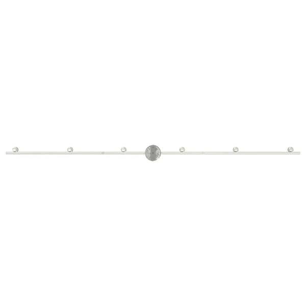 Deckenstrahler Nickel mit 4 Strahlern