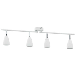 Deckenstrahler Weiß Metall, 70 cm