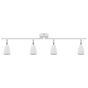 Deckenstrahler Weiß Metall, 70 cm