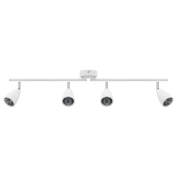 Deckenstrahler Weiß Metall, 70 cm