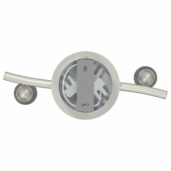 Nickel Deckenstrahler mit Spots