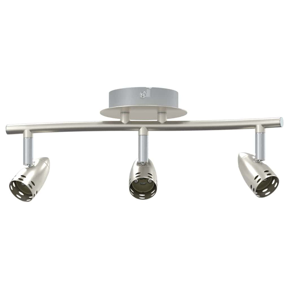 Nickel Deckenstrahler mit Spots