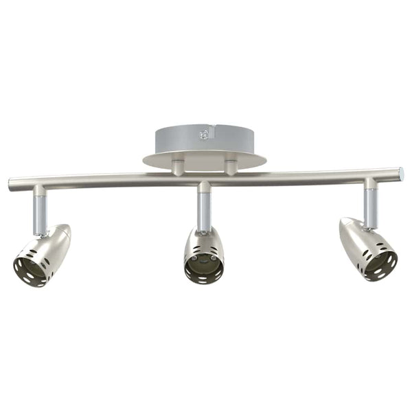 Nickel Deckenstrahler mit Spots