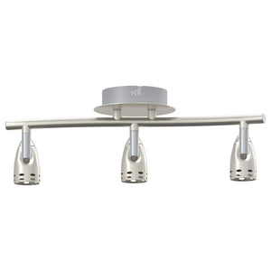 Nickel Deckenstrahler mit Spots