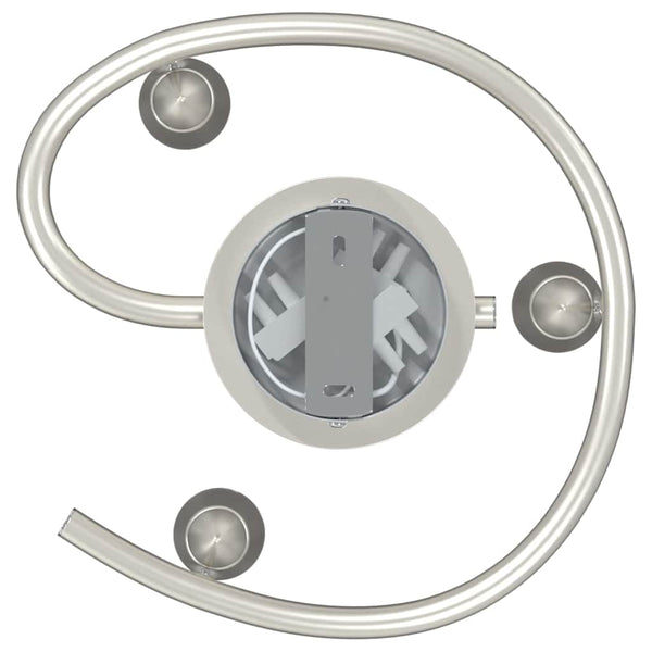 Nickel Deckenstrahler mit Spots
