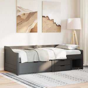 Tagesbett IRUN Schwarz 90x200cm