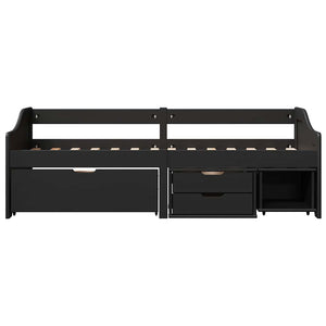 Tagesbett IRUN Schwarz 90x200cm