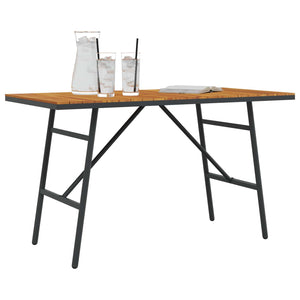 Esstisch Braun Akazie Massivholz 110x55 cm