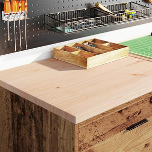Garagenschränke 2er-Set Altholz-Optik