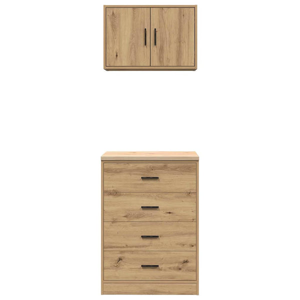 Garagenschränke 2er Set Artisan Eiche
