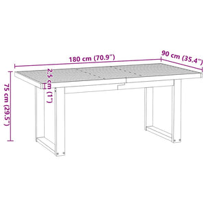 Esstisch Kiefer Massivholz 180x90 cm