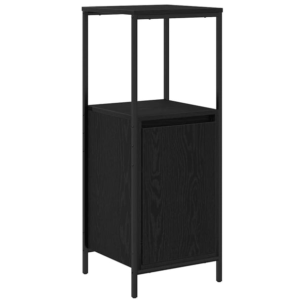 Badezimmermöbel Set mit Regal Schwarz
