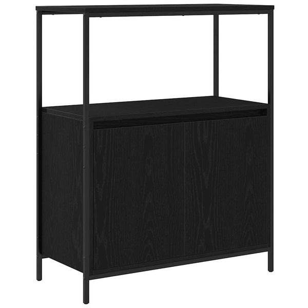 Badezimmermöbel Set mit Regal Schwarz