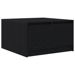Couchtisch Schwarz Eichenoptik mit Schubladen