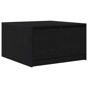Couchtisch Schwarz Eichenoptik mit Schubladen