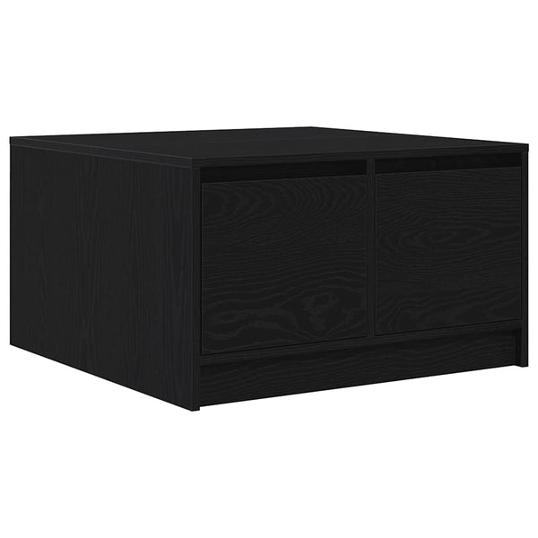 Couchtisch Schwarz Eichenoptik mit Schubladen