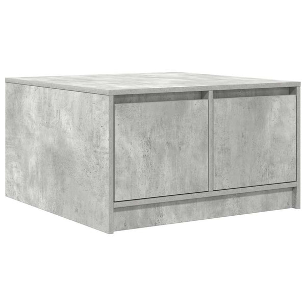 Couchtisch Betongrau mit Schubladen 70,5x70 cm