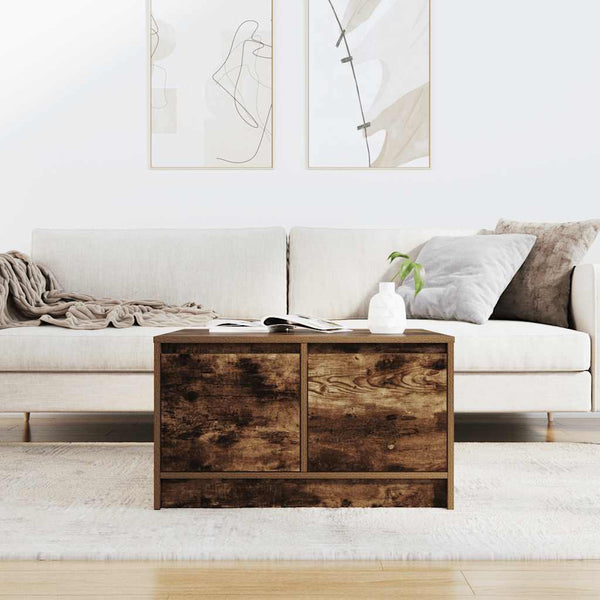 Couchtisch Räuchereiche mit Schubladen