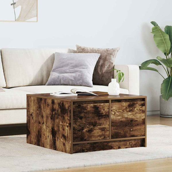 Couchtisch Räuchereiche mit Schubladen