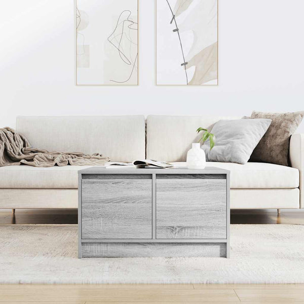 Couchtisch Grau Sonoma mit Schubladen