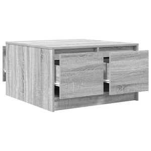 Couchtisch Grau Sonoma mit Schubladen