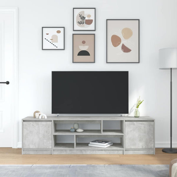 TV-Schrank Betongrau 188,5 cm