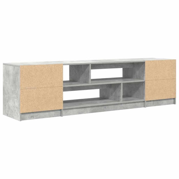 TV-Schrank Betongrau 188,5 cm