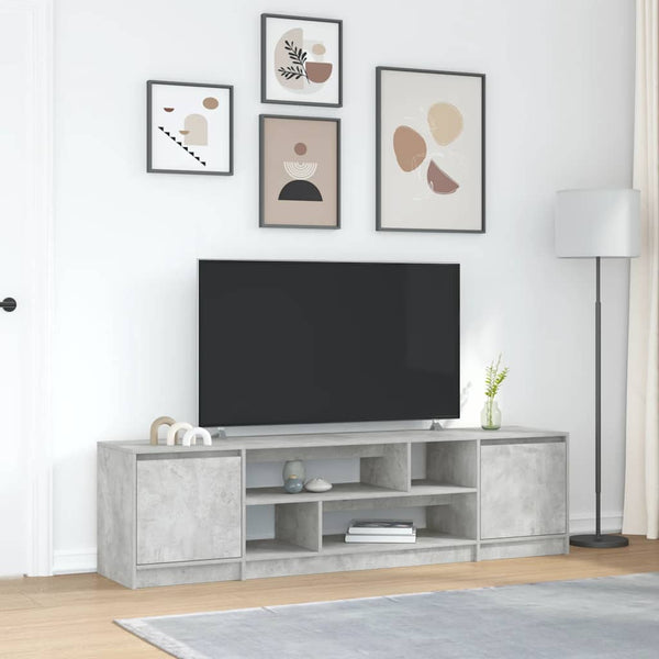 TV-Schrank Betongrau 188,5 cm