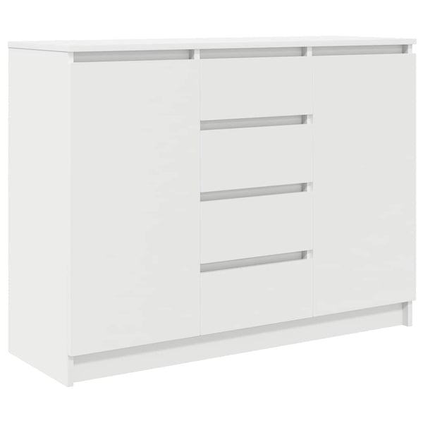 Sideboard Weiß mit Schubladen 100,5 cm