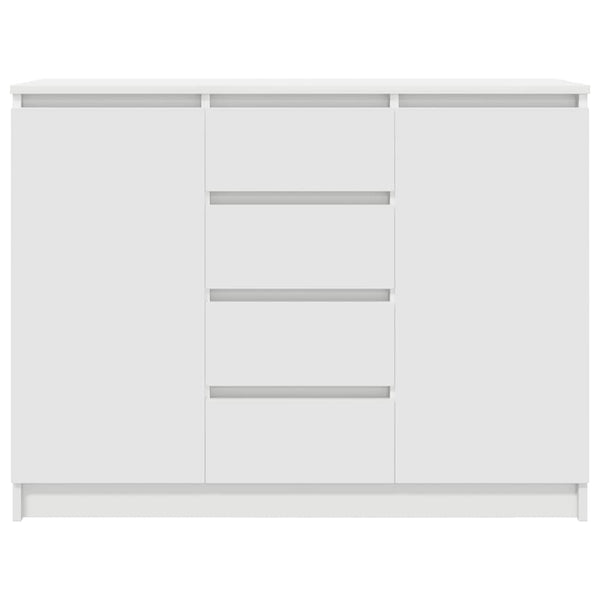 Sideboard Weiß mit Schubladen 100,5 cm