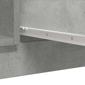 Sideboard Betongrau mit Schubladen 100,5 cm