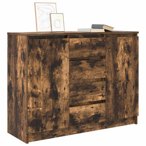 Sideboard Räuchereiche mit Schubladen 100cm