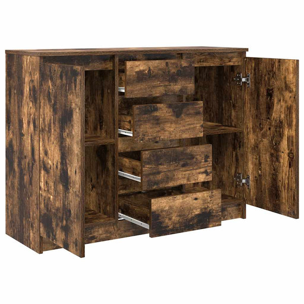 Sideboard Räuchereiche mit Schubladen 100cm
