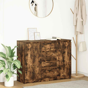 Sideboard Räuchereiche mit Schubladen 100cm