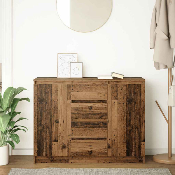 Sideboard Altholz-Optik mit Schubladen
