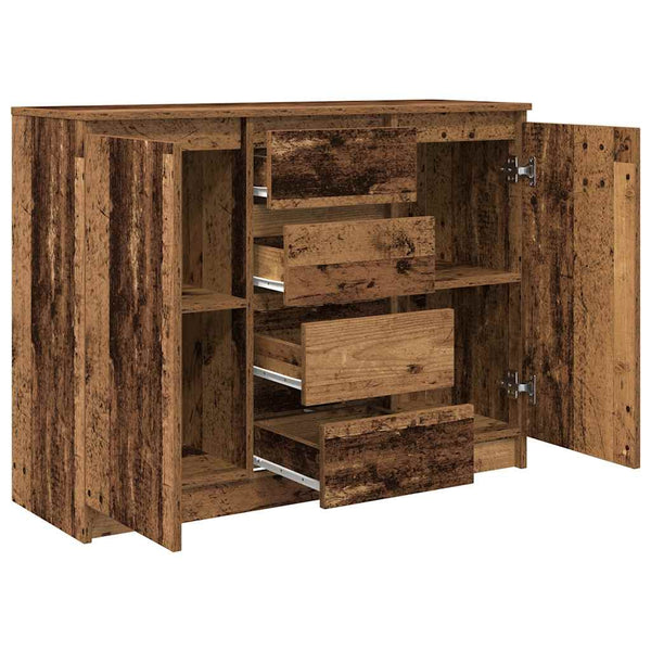 Sideboard Altholz-Optik mit Schubladen