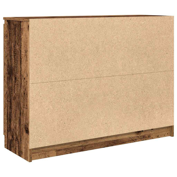 Sideboard Altholz-Optik mit Schubladen