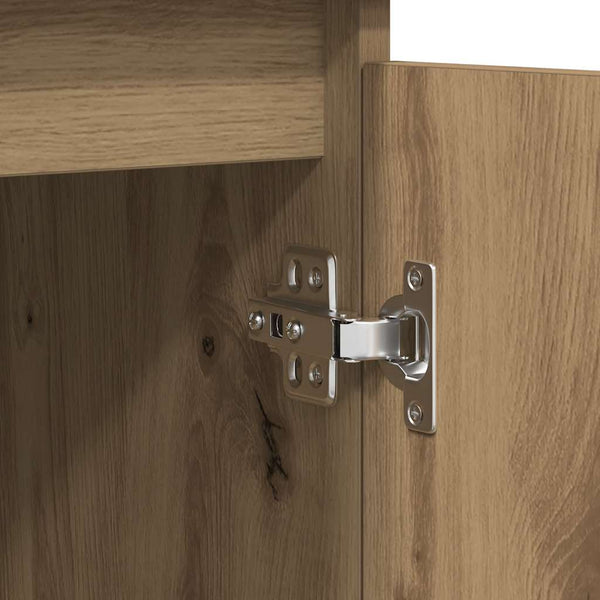 vidaXL Sideboard with Drawers Artisan Oak 100.5x35x76 cm